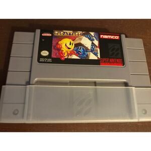 Pac-Attack (Super Nintendo SNES, 1993) – Authentic Namco Cartridge